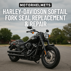 Harley-Davidson Softail Fork Seal Replacement & Repair - Motorcycle Service in Fullerton, Orange County & Los Angeles | Motorhelmets