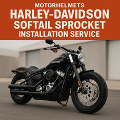 Harley-Davidson Softail Sprocket Installation Service – Precision Performance in Fullerton, Orange County & Los Angeles | Motorhelmets