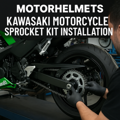 Kawasaki Motorcycle Sprocket Kit Installation – Expert Service in Fullerton, Orange County & Los Angeles | Motorhelmets