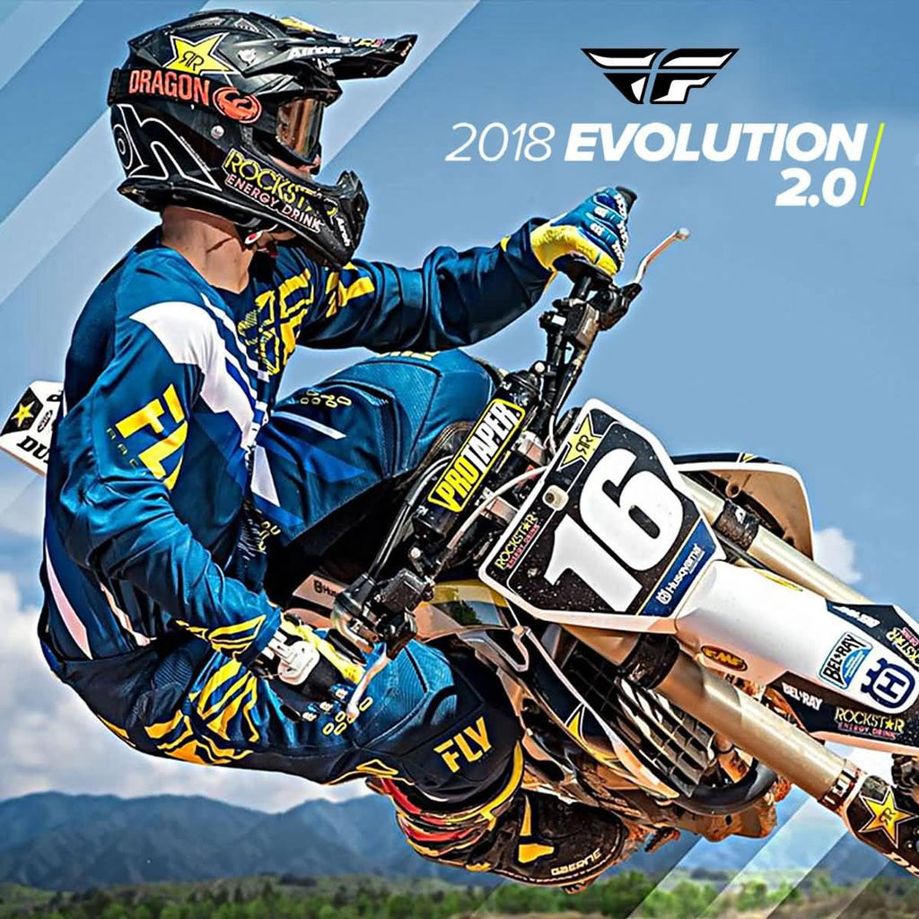 Fly Racing MX 2018 Evolution 2.0 Rider Performance Motorcycle Racewear
