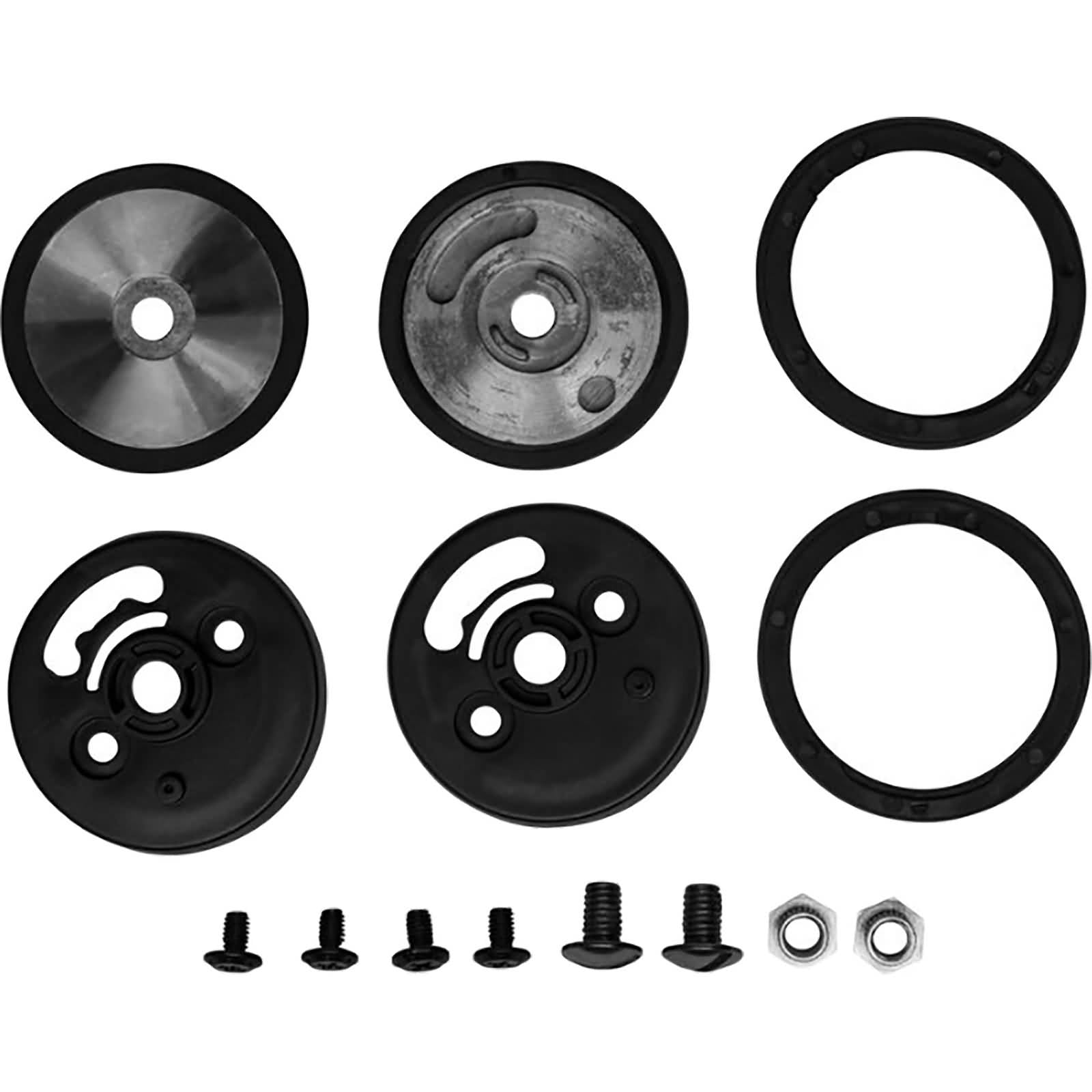 Bell Riot Hinge Plate/Disc Kit Helmet Accessories-8054073 Bell Riot Hinge Plate/Disc Kit Helmet Accessories-8054073