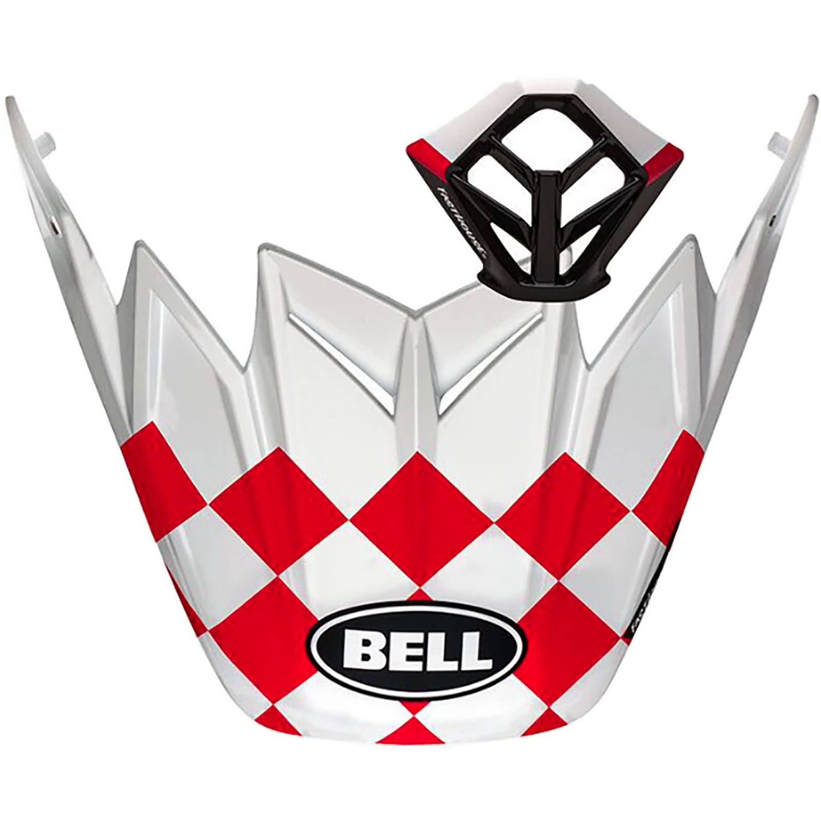 Bell Moto-9 Fasthouse Checkers Visor/Mouthpiece Kit Helmet Accessories-7112551 Bell Moto-9 Fasthouse Checkers Visor/Mouthpiece Kit Helmet Accessories-7112551