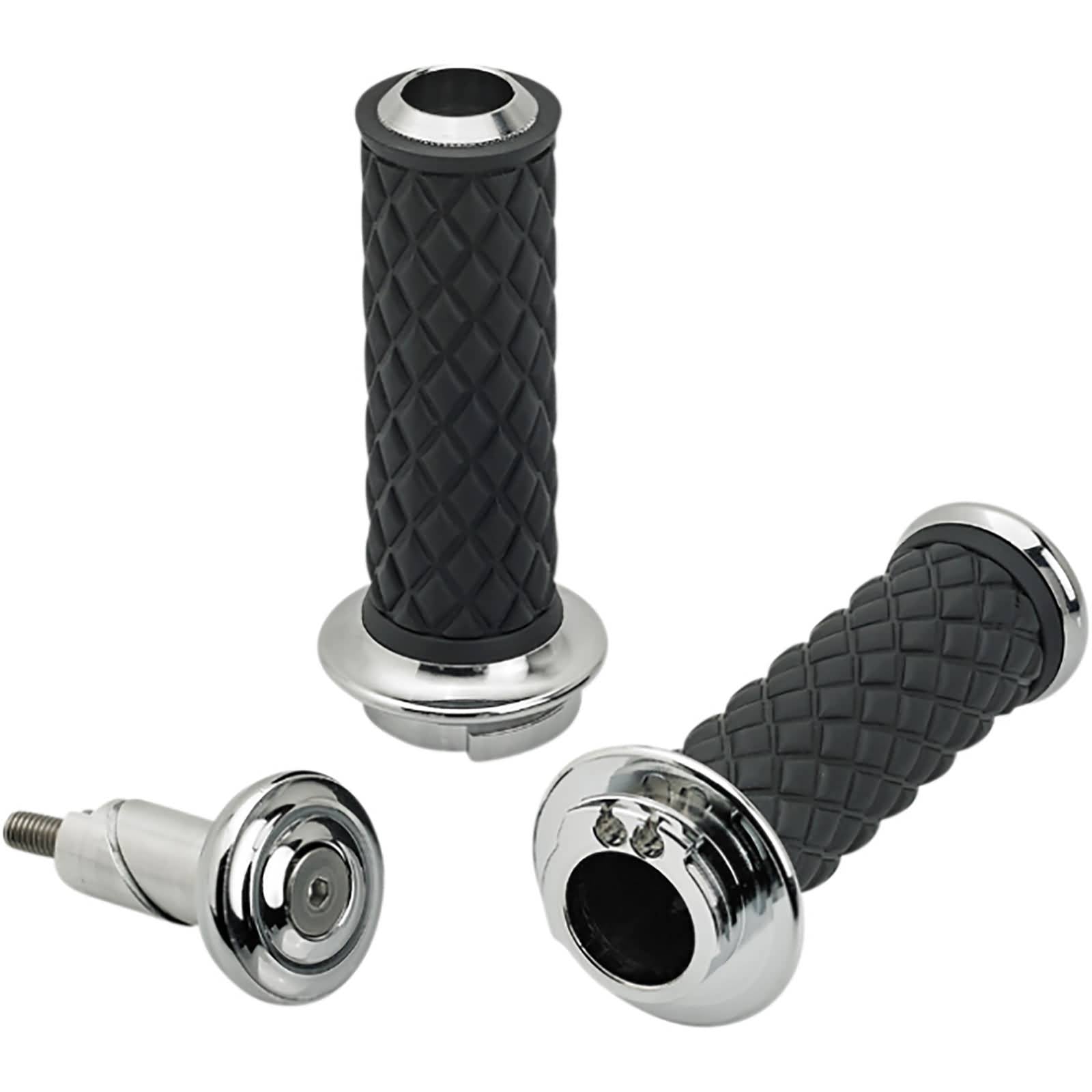 Biltwell Alumicore Dual Cable Cruiser Hand Grips-0630 Biltwell Alumicore Dual Cable Cruiser Hand Grips-0630