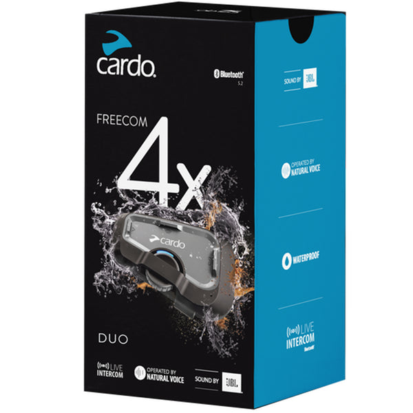 Cardo Freedom 4X Bluetooth Headset Accessories – Motorhelmets.com