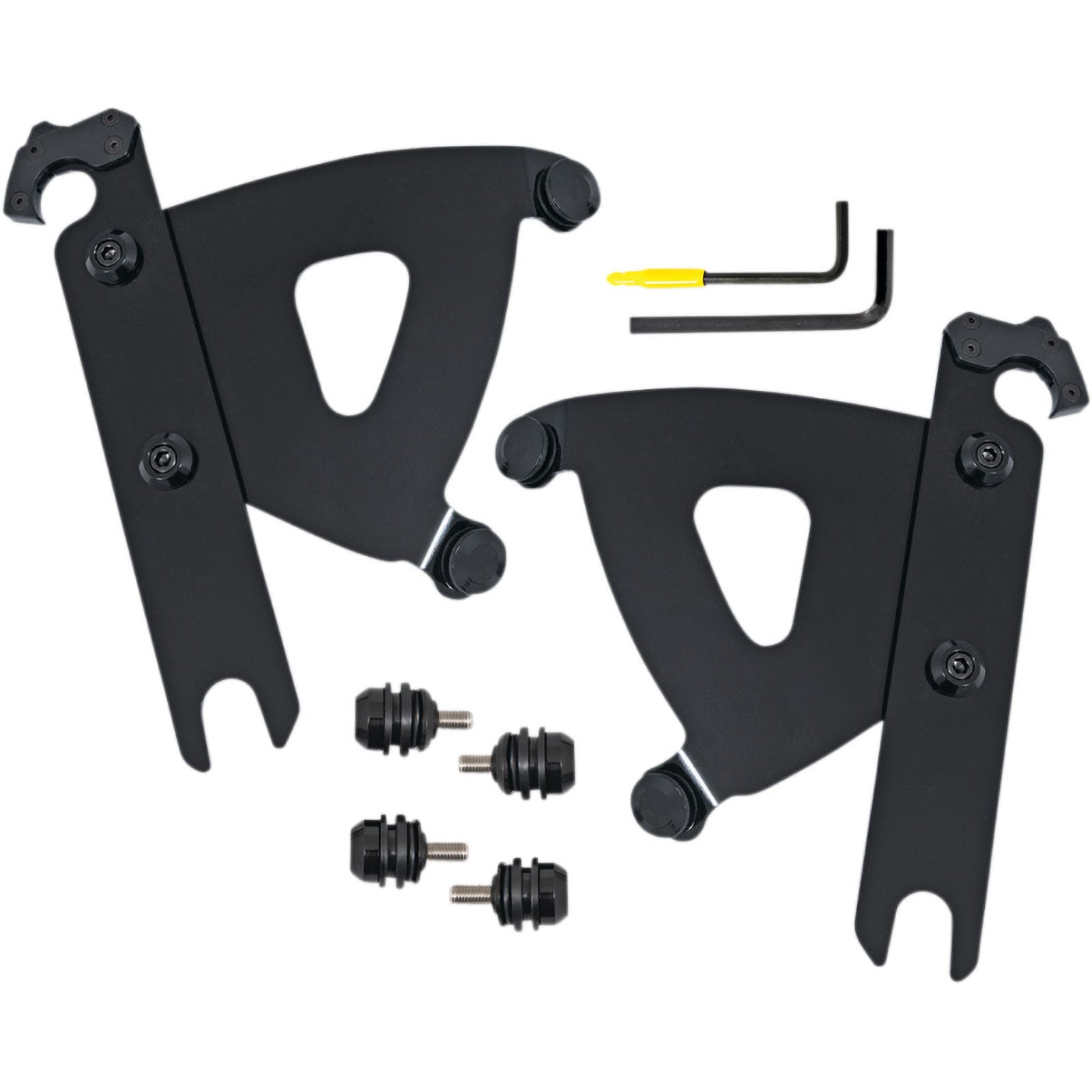 Memphis Shades FLSTF Road Warrior Trigger-Lock Mount Kit Motorcycle Accessories-2320 Memphis Shades FLSTF Road Warrior Trigger-Lock Mount Kit Motorcycle Accessories-2320