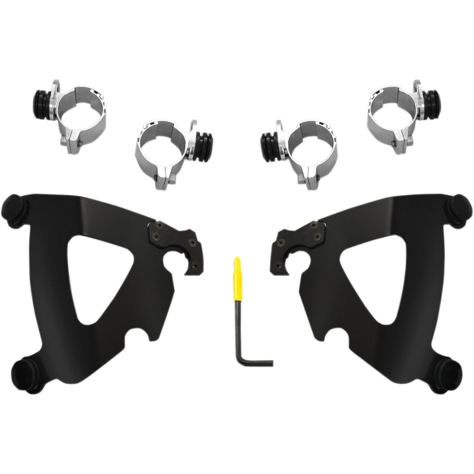 Memphis Shades MEB2030 FXDWG Road Warrior Trigger-Lock Mount Kit Motorcycle Accessories-2320 Memphis Shades MEB2030 FXDWG Road Warrior Trigger-Lock Mount Kit Motorcycle Accessories-2320