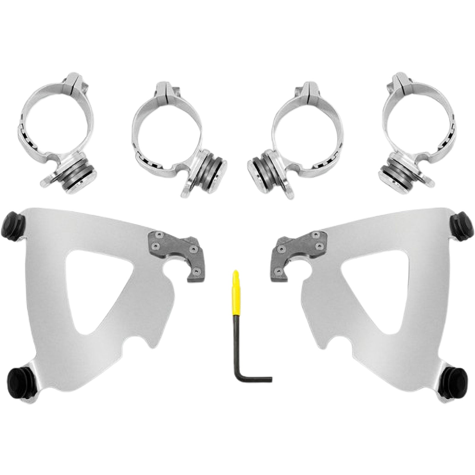 Memphis Shades MEK2028 FXD Road Warrior Trigger-Lock Mount Kit Motorcycle Accessories-2320 Memphis Shades MEK2028 FXD Road Warrior Trigger-Lock Mount Kit Motorcycle Accessories-2320