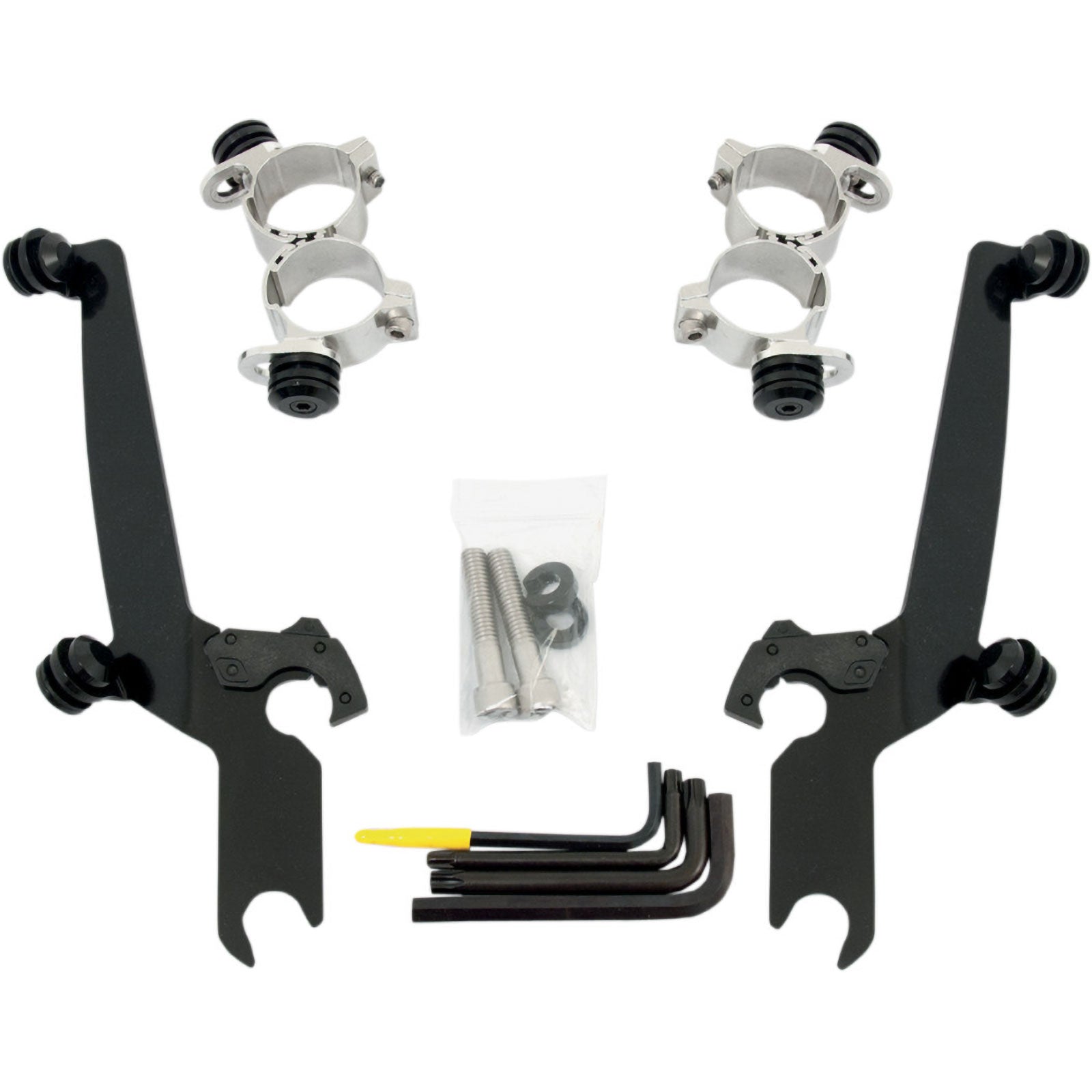 Memphis Shades XL48 Sportshield Trigger-Lock Complete Mount Kit Motorcycle Accessories-2320 Memphis Shades XL48 Sportshield Trigger-Lock Complete Mount Kit Motorcycle Accessories-2320