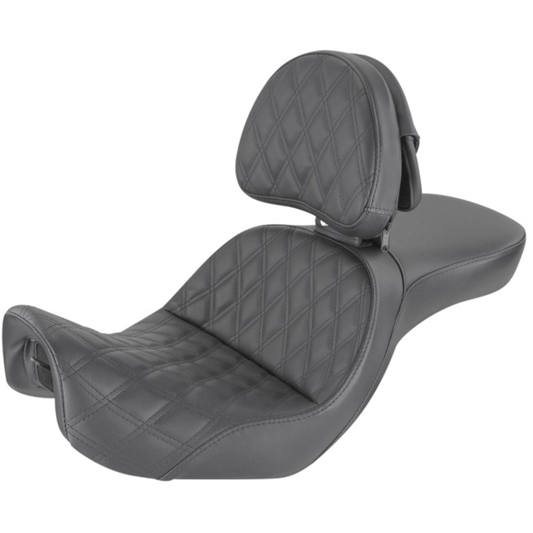 Saddlemen 2006-2017 FXD, FXDWG, FLD Dyna Explorer LS Seat with Driver's Backrest Motorcycle Accessories-0803 Saddlemen 2006-2017 FXD, FXDWG, FLD Dyna Explorer LS Seat with Driver's Backrest Motorcycle Accessories-0803
