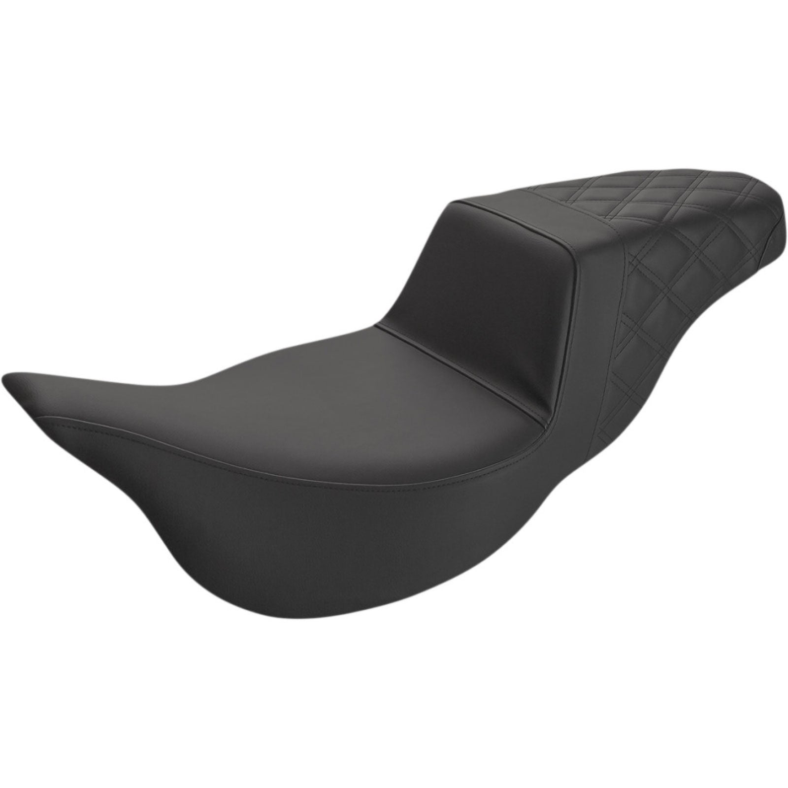 Saddlemen 2008-2024 FLHR, FLHT, FLHX & FLTR Step-Up Rear LS Extended Reach Seat Motorcycle Accessories-0801 Saddlemen 2008-2024 FLHR, FLHT, FLHX & FLTR Step-Up Rear LS Extended Reach Seat Motorcycle Accessories-0801
