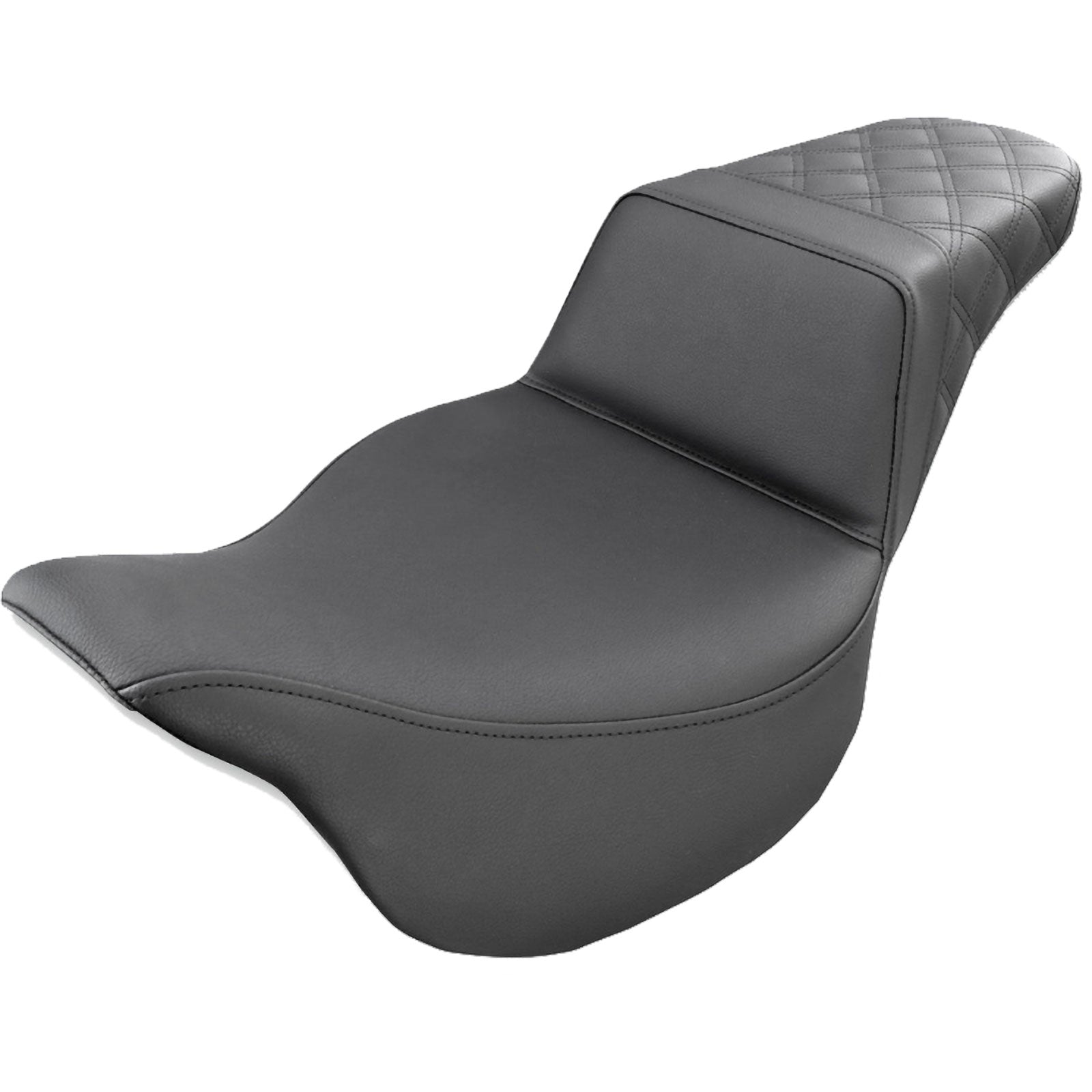 Saddlemen 2008-2024 FLHR, FLHT, FLHX & FLTR Step-Up Rear LS Seat Motorcycle Accessories-0801 Saddlemen 2008-2024 FLHR, FLHT, FLHX & FLTR Step-Up Rear LS Seat Motorcycle Accessories-0801