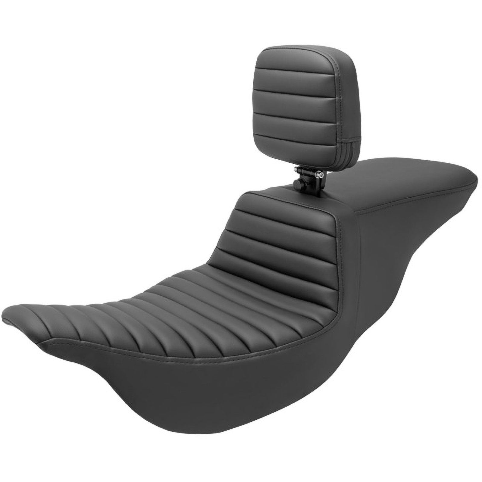 Saddlemen 2008-2024 FLHR, FLHT, FLHX & FLTR Tour Step-Up Seat with Rider Backrest Tuck & Roll Motorcycle Accessories-0801 Saddlemen 2008-2024 FLHR, FLHT, FLHX & FLTR Tour Step-Up Seat with Rider Backrest Tuck & Roll Motorcycle Accessories-0801
