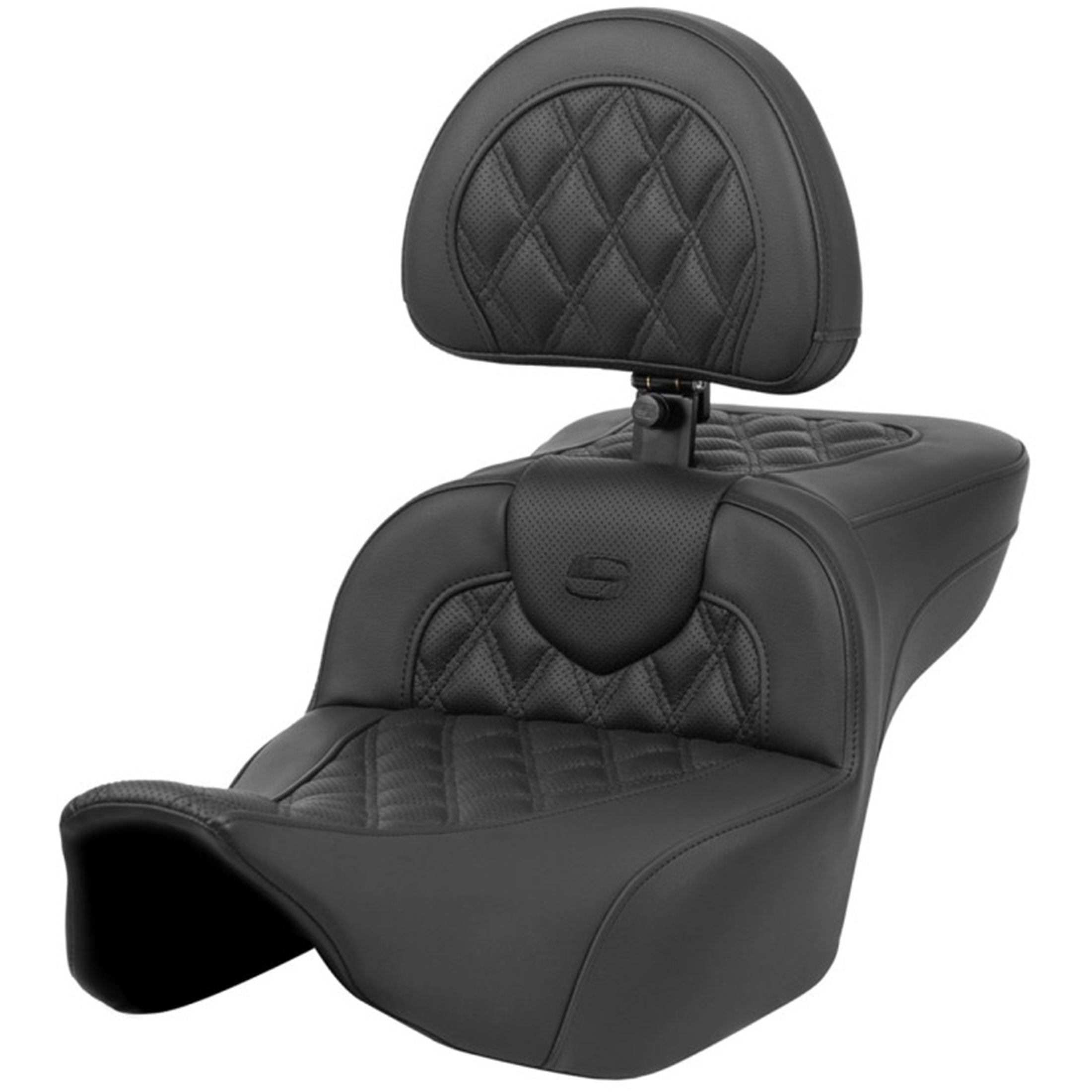 Saddlemen 2024-25 Road Glide / Street Glide, 2023-25 CVO Road Glide / Street Glide RoadSofa LS Ext Reach Seat with Backrest Motorcycle Accessories-0801 Saddlemen 2024-25 Road Glide / Street Glide, 2023-25 CVO Road Glide / Street Glide RoadSofa LS Ext Reach Seat with Backrest Motorcycle Accessories-0801