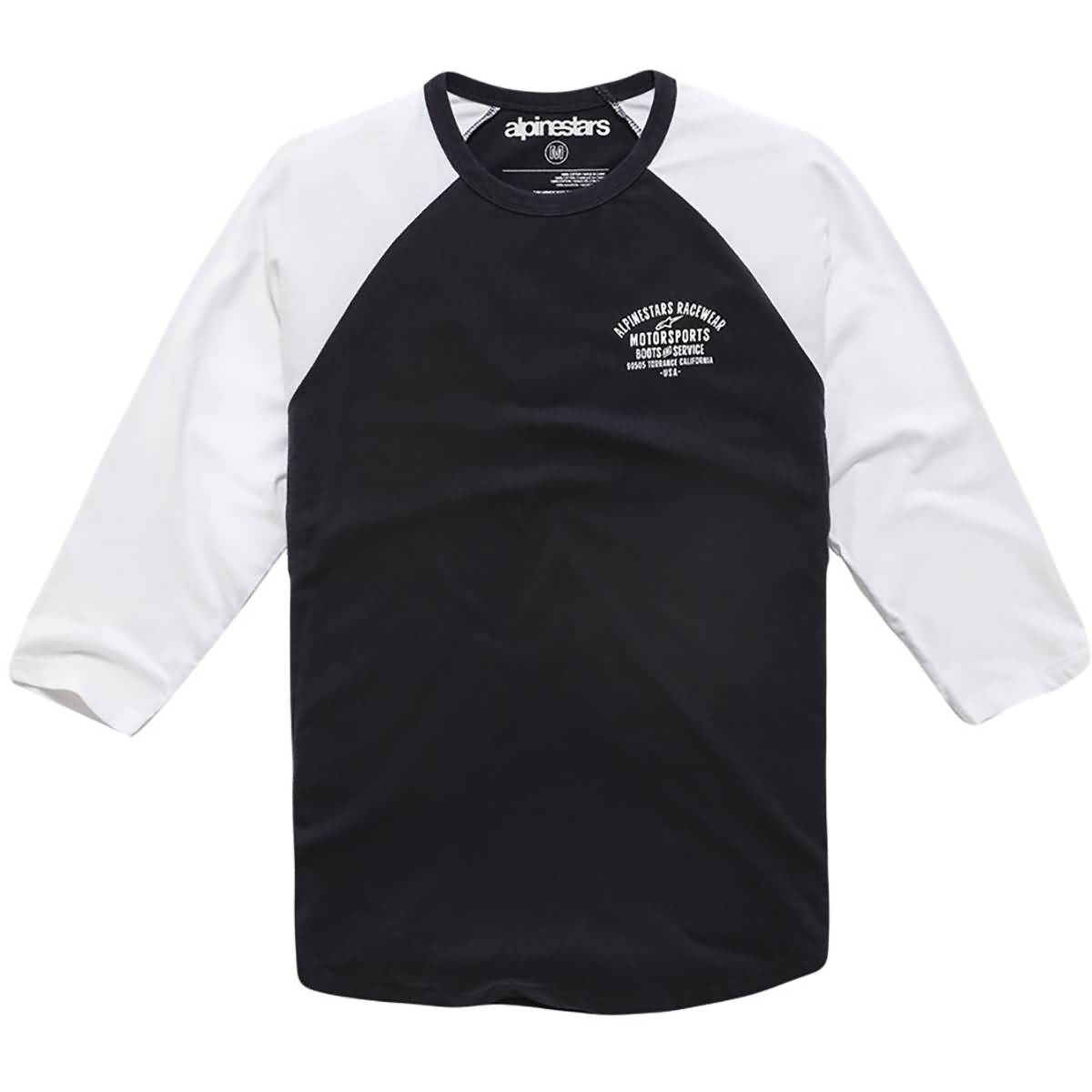 Alpinestars Booted Premium Raglan Men's 3/4-Sleeve Shirts-3030 Alpinestars Booted Premium Raglan Men's 3/4-Sleeve Shirts-3030