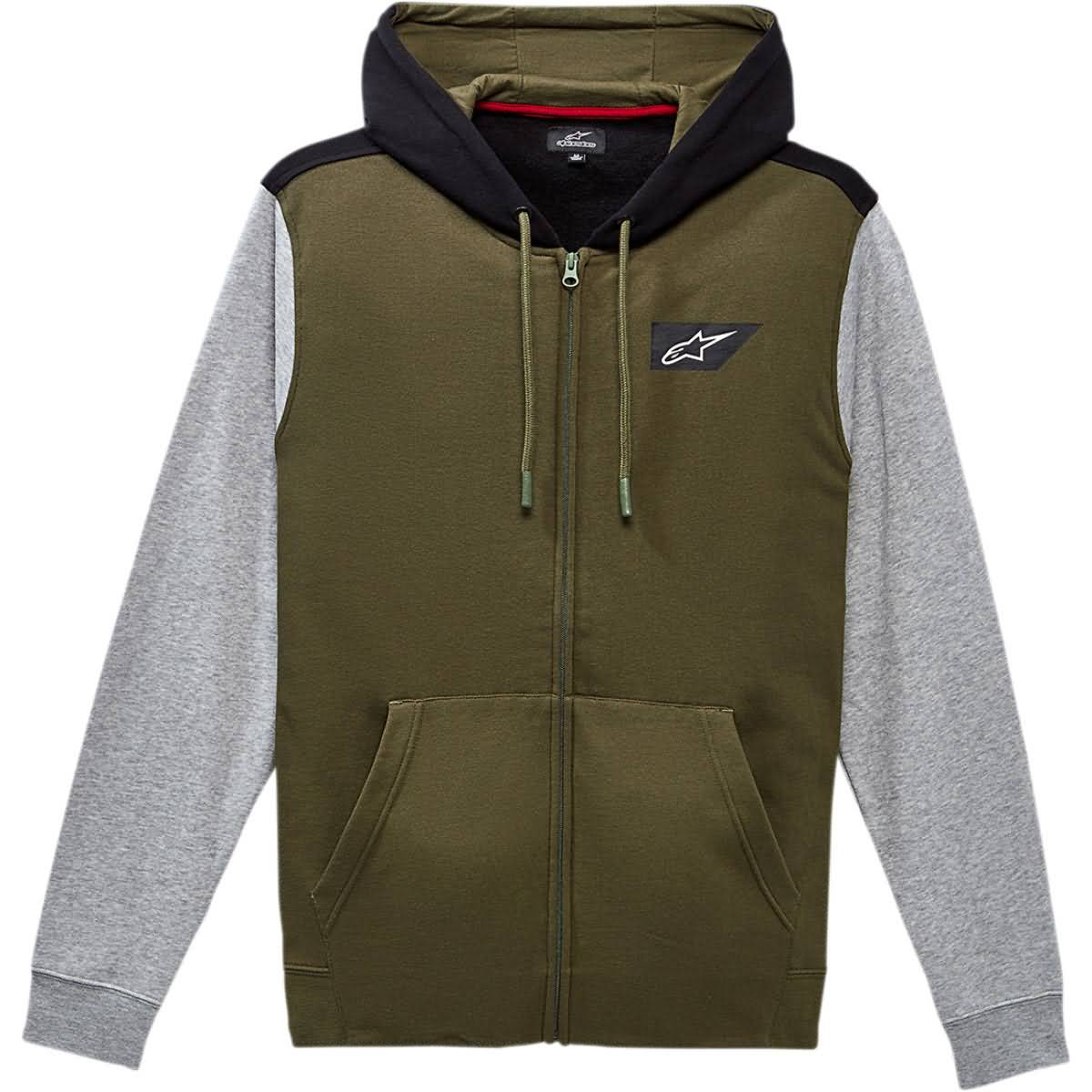 Alpinestars Spanner Men's Hoody Zip Sweatshirts-3050 Alpinestars Spanner Men's Hoody Zip Sweatshirts-3050