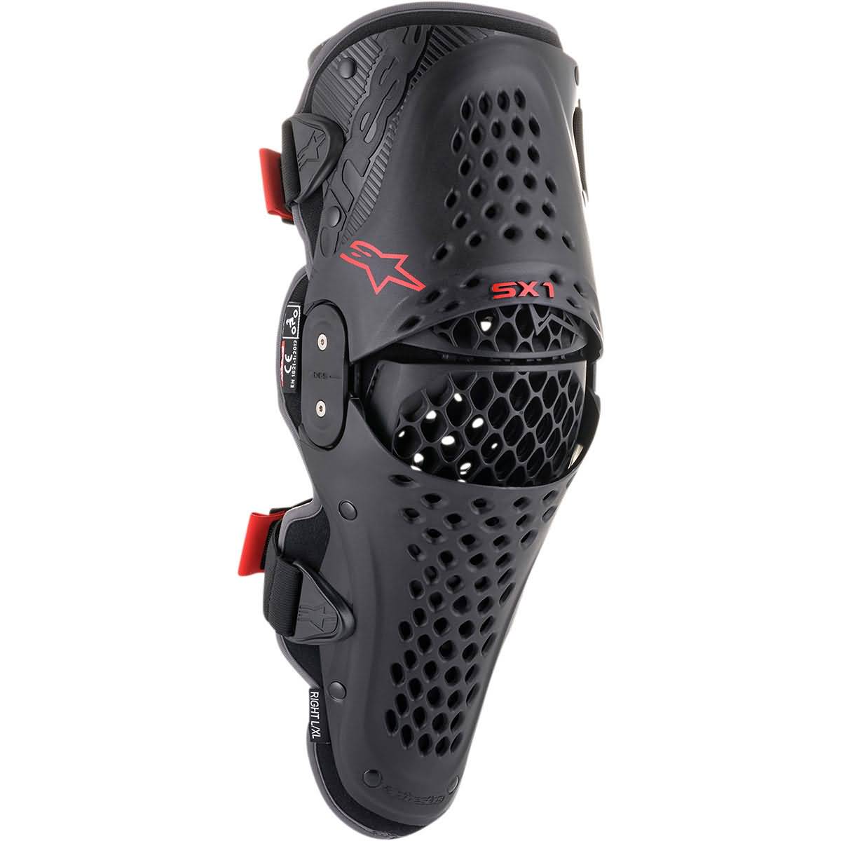 Alpinestars SX-1 V2 Knee Protector Adult Off-Road Body Armor-2704 Alpinestars SX-1 V2 Knee Protector Adult Off-Road Body Armor-2704