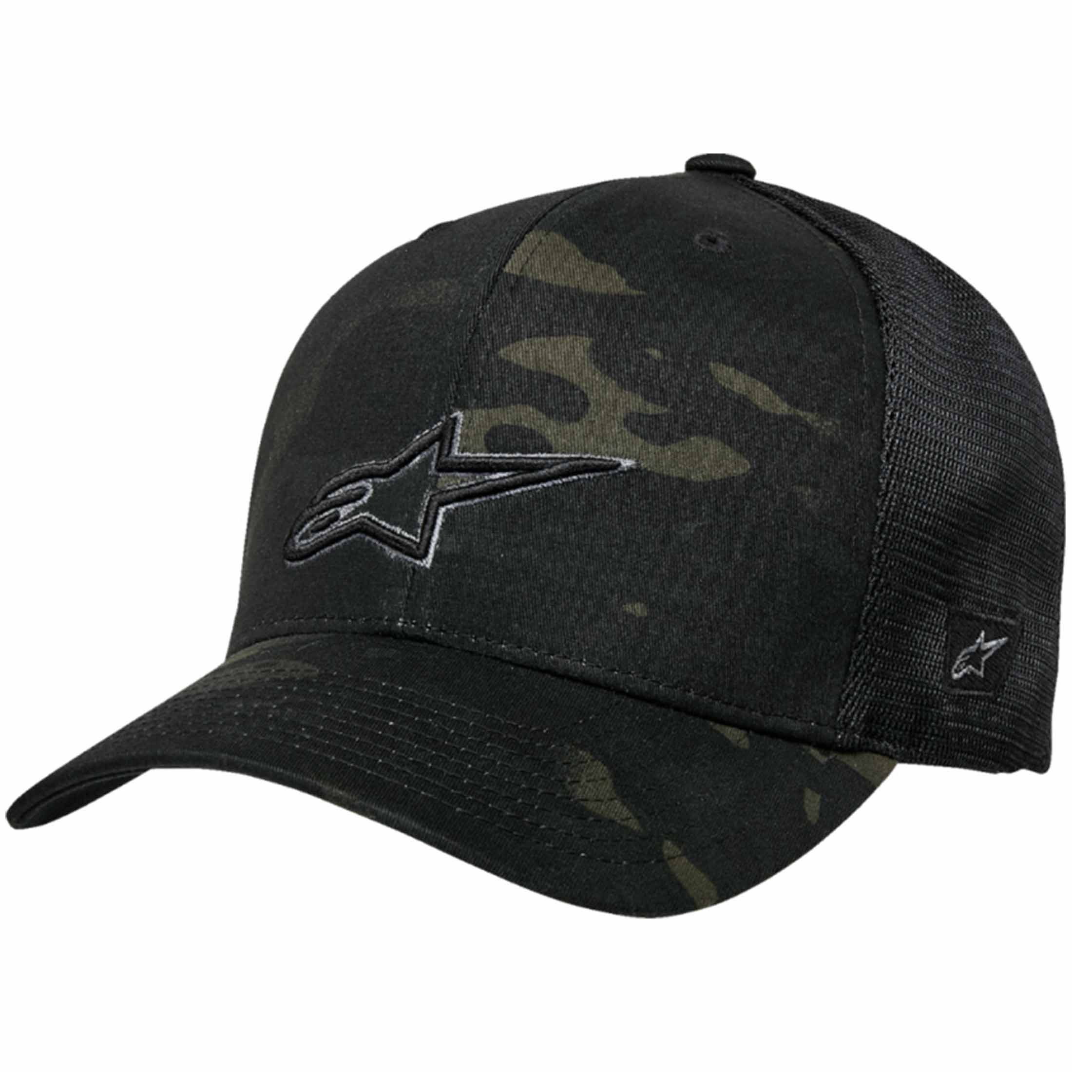 Alpinestars Recon Camo Men's Trucker Adjustable Hats-2501 Alpinestars Recon Camo Men's Trucker Adjustable Hats-2501