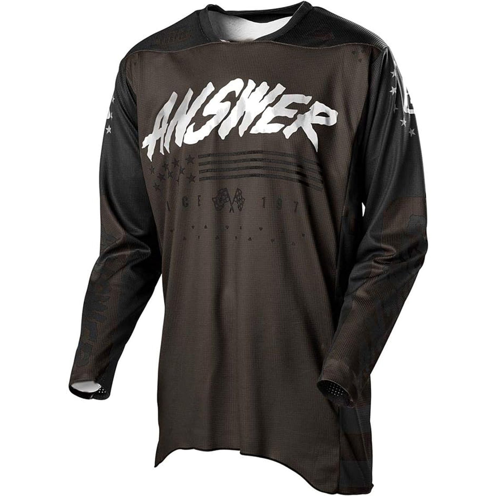 Answer Racing A21 Elite Redzone LS Men's Off-Road Jerseys-445672 Answer Racing A21 Elite Redzone LS Men's Off-Road Jerseys-445672