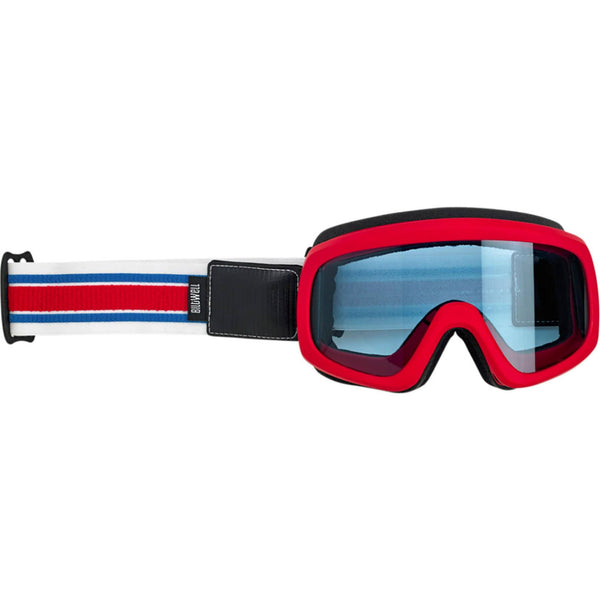biltwell goggle Biltwell Overland 2.0 Racer Adult Cruiser Goggles – Motorhelmets.com