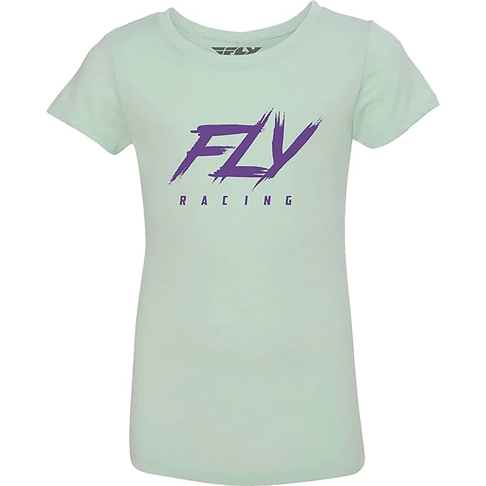 Fly Racing Edge Youth Girls Short-Sleeve Shirts-356 Fly Racing Edge Youth Girls Short-Sleeve Shirts-356