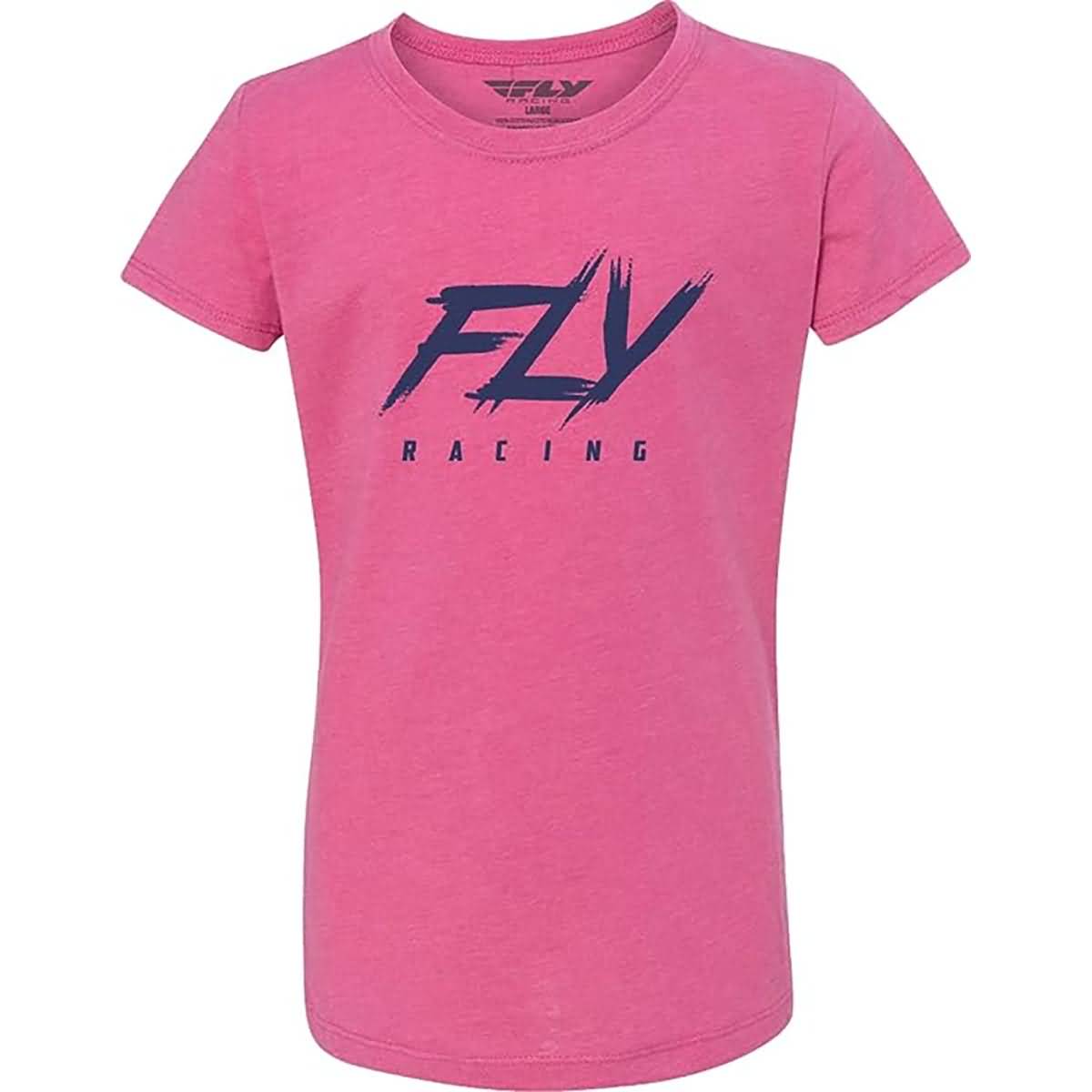 Fly Racing Edge Youth Girls Short-Sleeve Shirts-356 Fly Racing Edge Youth Girls Short-Sleeve Shirts-356