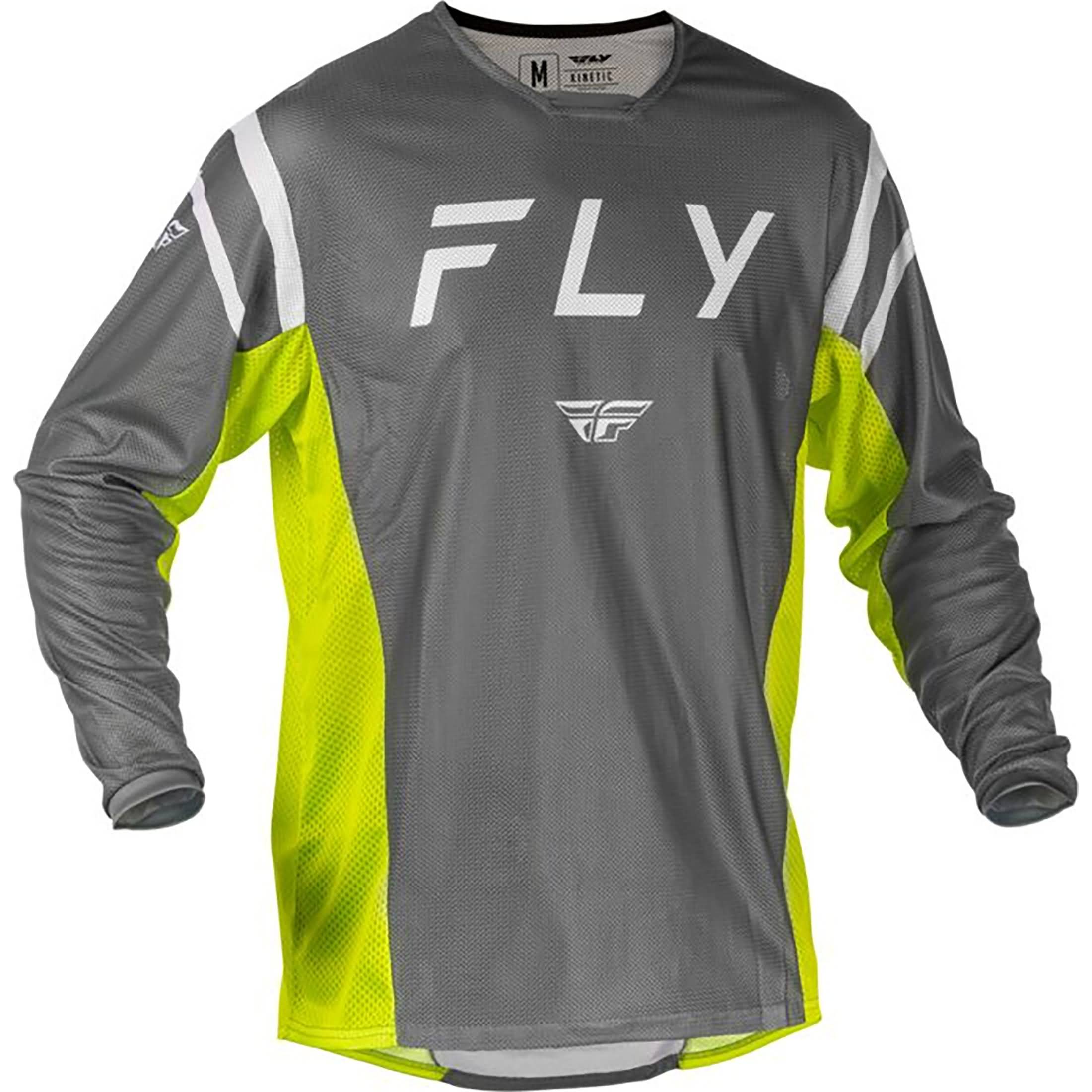 Fly Racing Kinetic Center Mesh LS Men's Off-Road Jerseys-379 Fly Racing Kinetic Center Mesh LS Men's Off-Road Jerseys-379