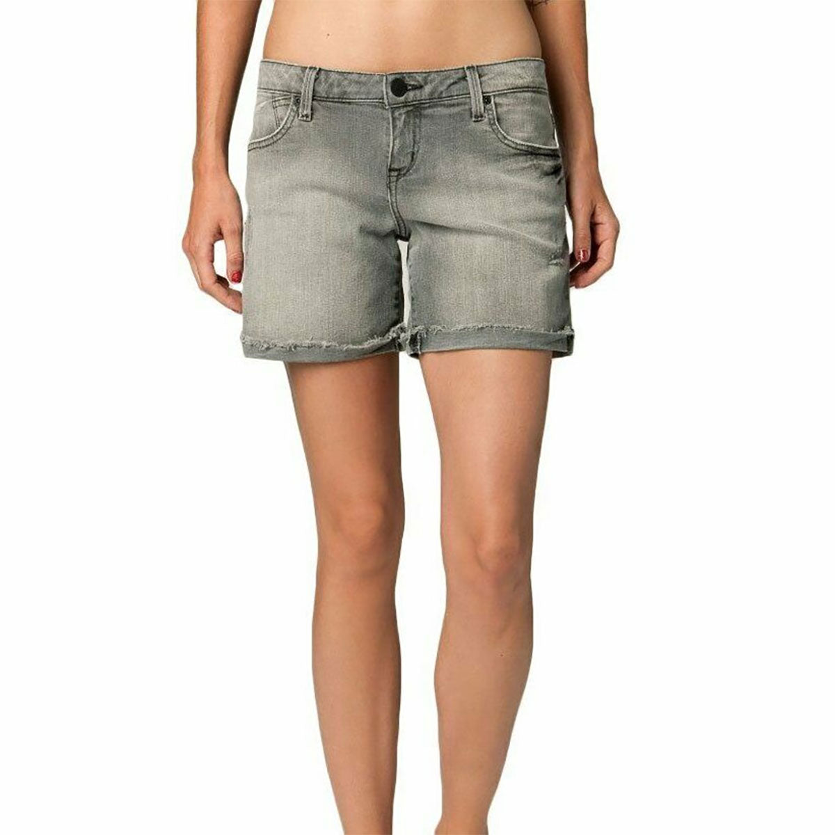 Fox Racing Kickstart Women's Denim Shorts-04806 Fox Racing Kickstart Women's Denim Shorts-04806