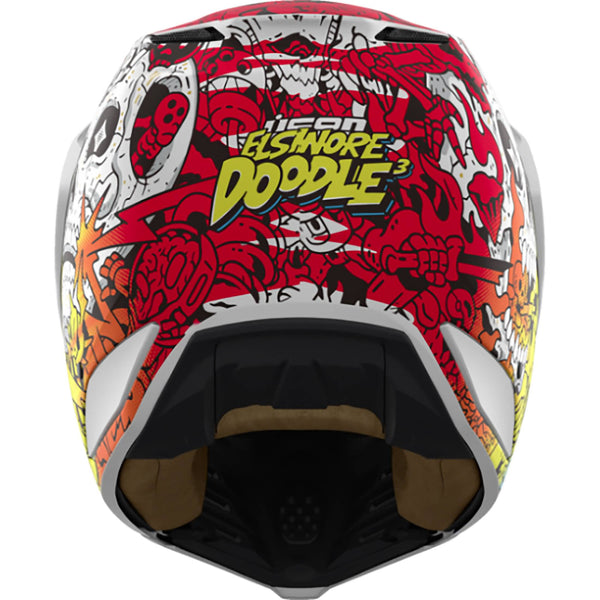 Icon Elsinore Doodle 3 Adult Off-Road Helmets – Motorhelmets.com