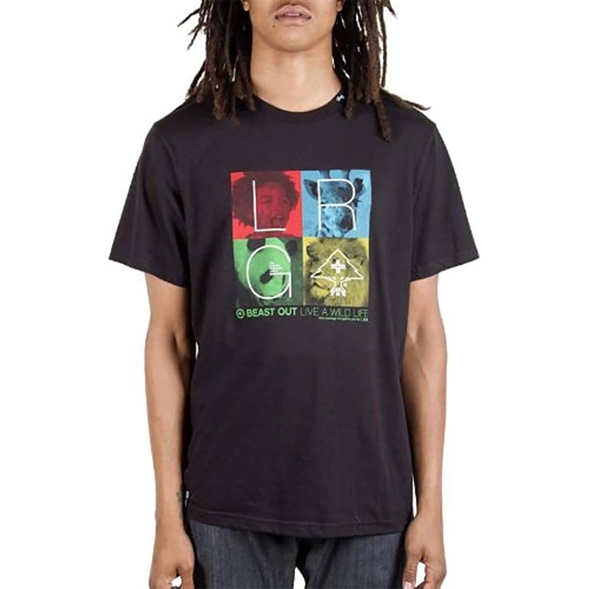 LRG Beasting Out Men's Short-Sleeve Shirts-D131078 LRG Beasting Out Men's Short-Sleeve Shirts-D131078