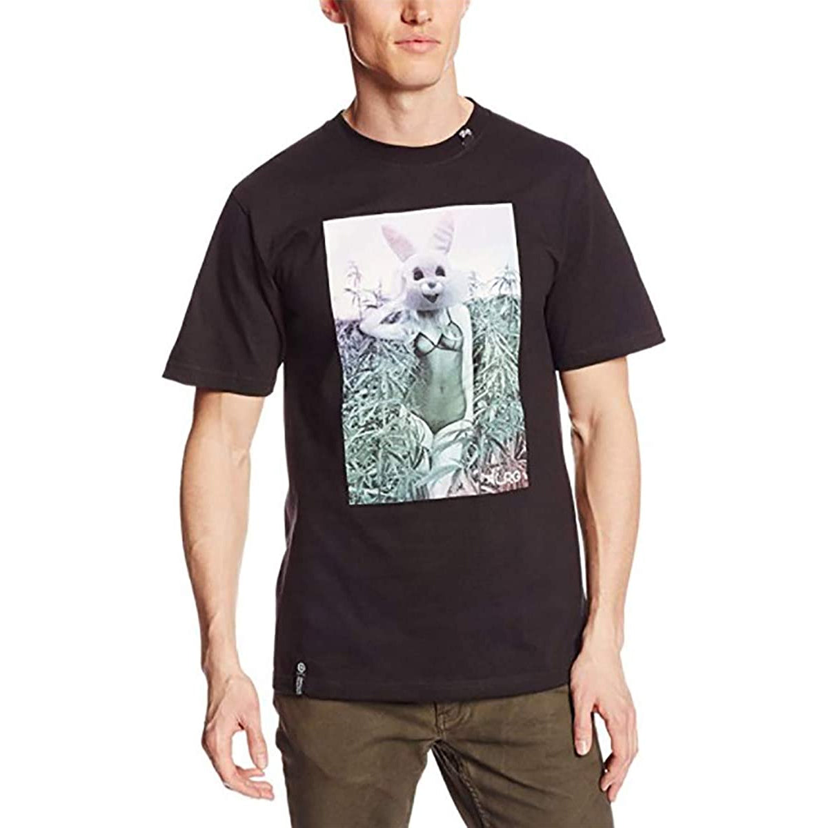 LRG Bunny Girl Men's Short-Sleeve Shirts-D141143Q LRG Bunny Girl Men's Short-Sleeve Shirts-D141143Q
