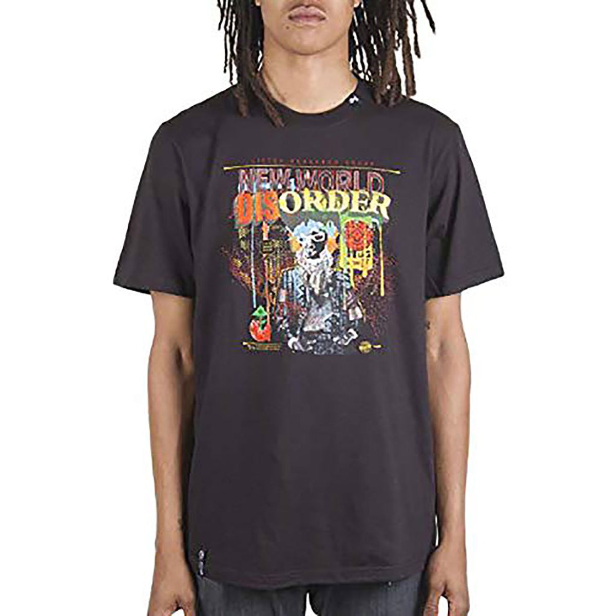 LRG New World Disorder Men's Short-Sleeve Shirts-D131085 LRG New World Disorder Men's Short-Sleeve Shirts-D131085
