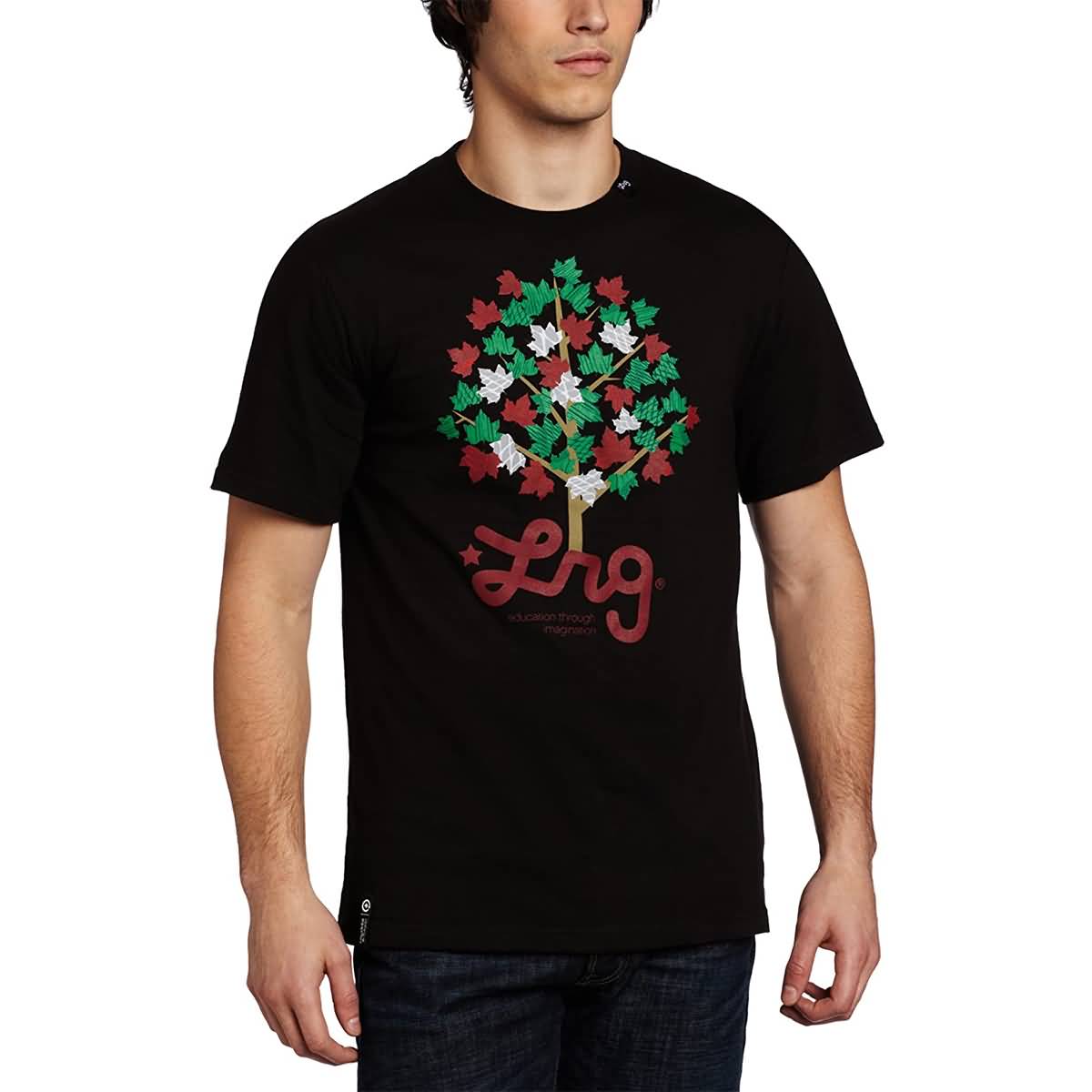 LRG Playful Maple Men's Short-Sleeve Shirts-K121039 LRG Playful Maple Men's Short-Sleeve Shirts-K121039