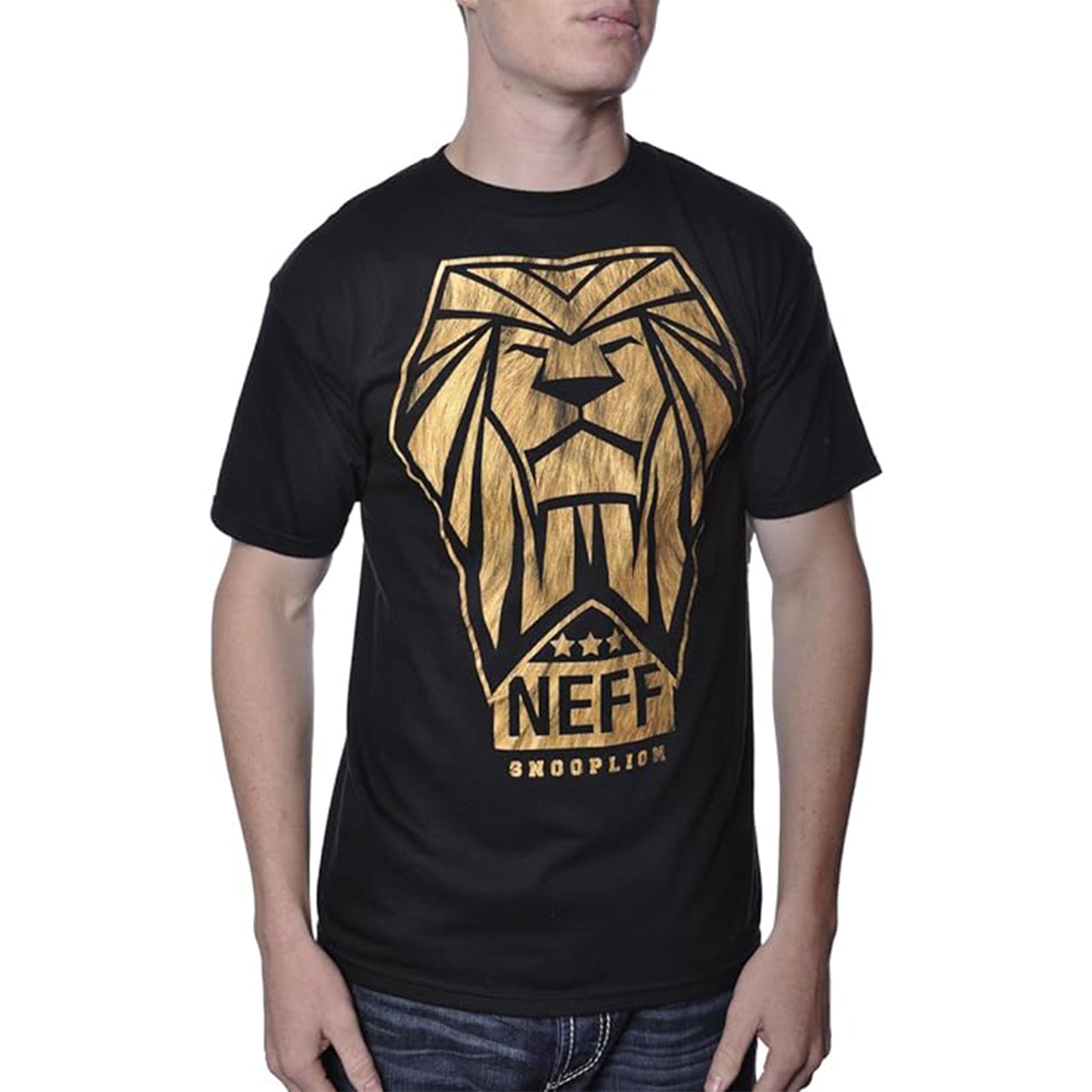 Neff Snoop Lion Men's Short-Sleeve Shirts-SS14343 Neff Snoop Lion Men's Short-Sleeve Shirts-SS14343
