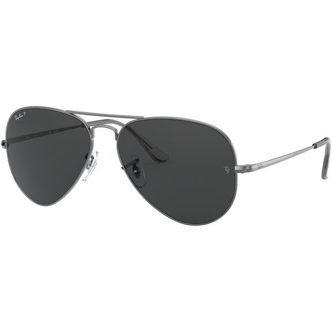 Ray-Ban Metal II Adult Aviator Polarized Sunglasses-0RB3689