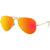 Ray-Ban Flash Lenses Adult Aviator Sunglasses (Brand New)