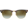 Ray-Ban Clubmaster Flash Lenses Gradient Adult Lifestyle Sunglasses (Refurbished, Without Tags)