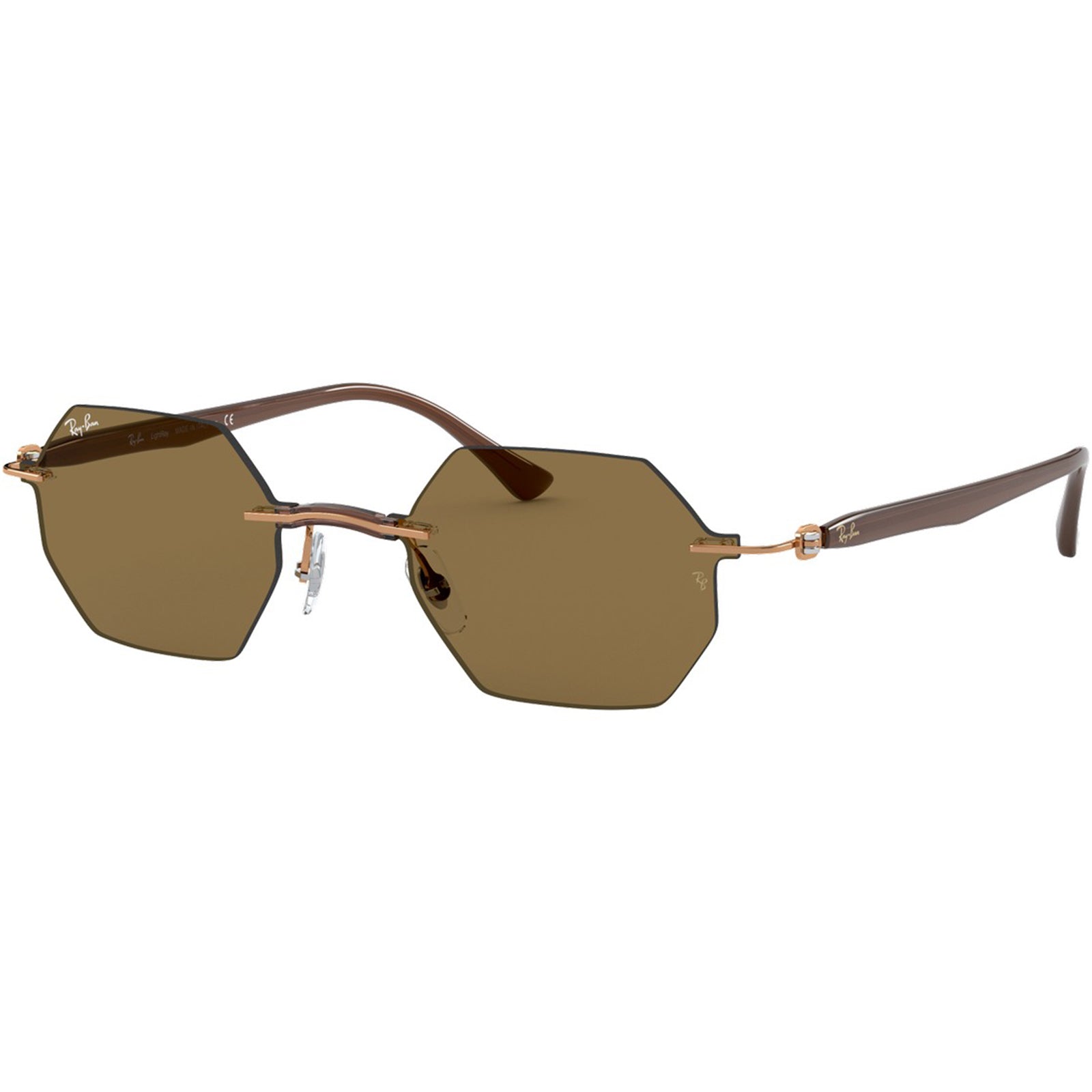 Ray-Ban RB8061 Titanium Octagonal Adult Wireframe Sunglasses-0RB8061 Ray-Ban RB8061 Titanium Octagonal Adult Wireframe Sunglasses-0RB8061