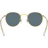 Ray-Ban Round Metal Legend Gold Men's Lifestyle Sunglasses (Refurbished, Without Tags)
