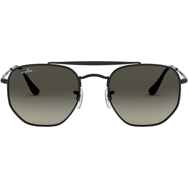 Marshall Ray-Ban Aviator Sunglasses - Black Frame with Gradient Gray Lenses Ray Ban Sunglasses Marshall Black Gradient Grey 3648 002/71  main image 4
