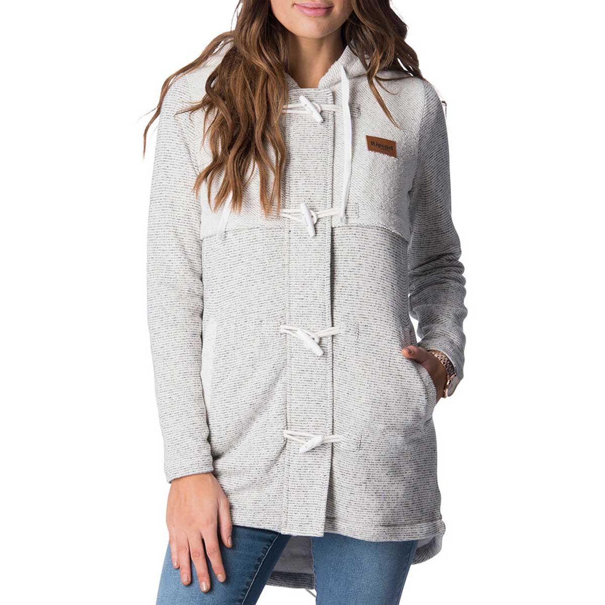Rip Curl Penny Longline Women's Hoody Zip Sweats-GFEBU1 Rip Curl Penny Longline Women's Hoody Zip Sweats-GFEBU1