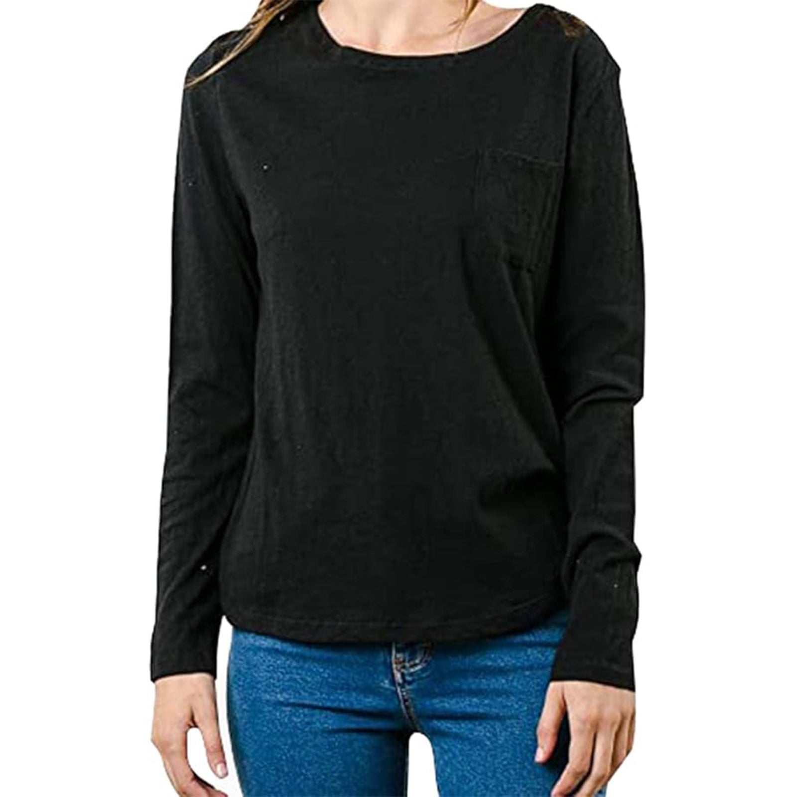Rusty Bare Women's Long-Sleeve Shirts-TTL0866 Rusty Bare Women's Long-Sleeve Shirts-TTL0866
