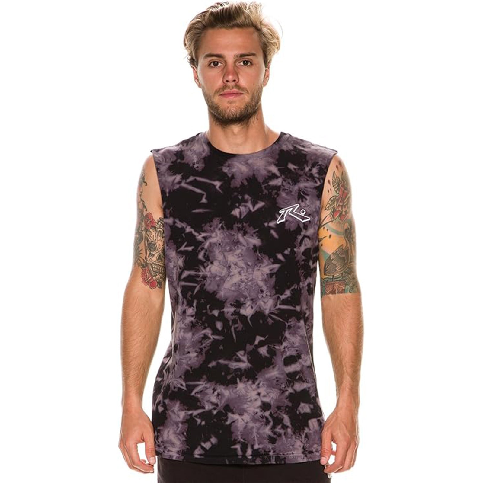 Rusty Bleached Out Muscle Men's Tank Shirts-MSM0162 Rusty Bleached Out Muscle Men's Tank Shirts-MSM0162