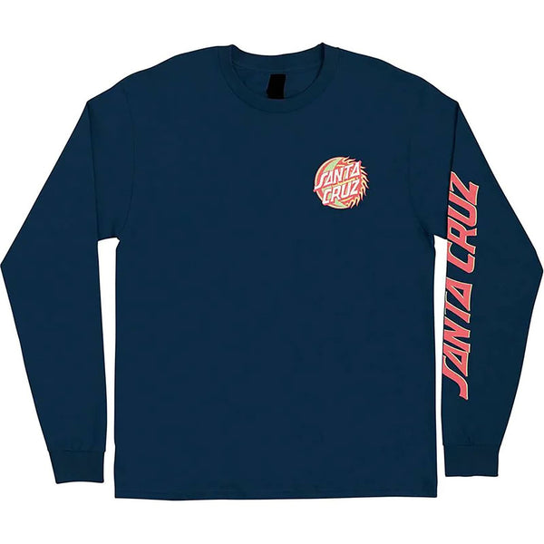 T-shirt Manches Longues Santa Cruz – Bordeaux – Taille M – état Très Bon (EUC)