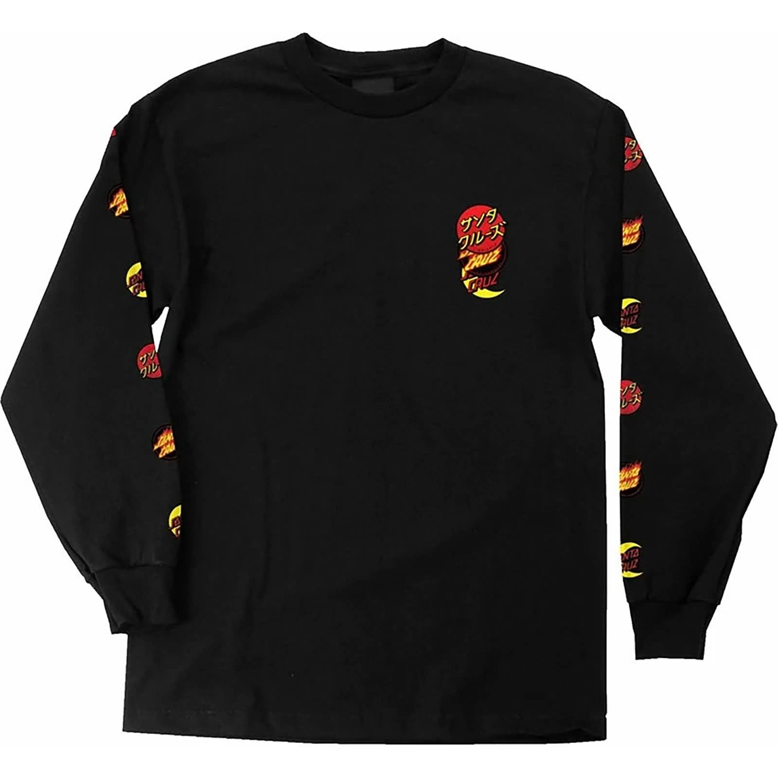 Santa Cruz Group Dot Men's Long-Sleeve Shirts-44154855 Santa Cruz Group Dot Men's Long-Sleeve Shirts-44154855