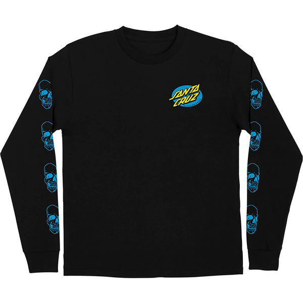 Santa Cruz Street Creep Hand Men's Long-Sleeve Shirts (Brand New