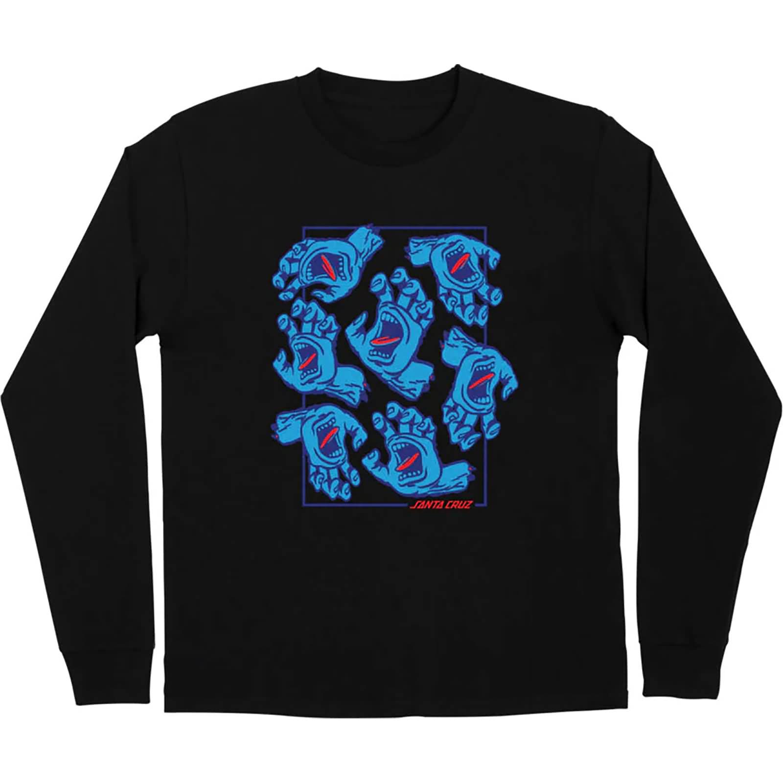 Santa Cruz Crowd Hand Youth Boys Long-Sleeve Shirts-44155371 Santa Cruz Crowd Hand Youth Boys Long-Sleeve Shirts-44155371