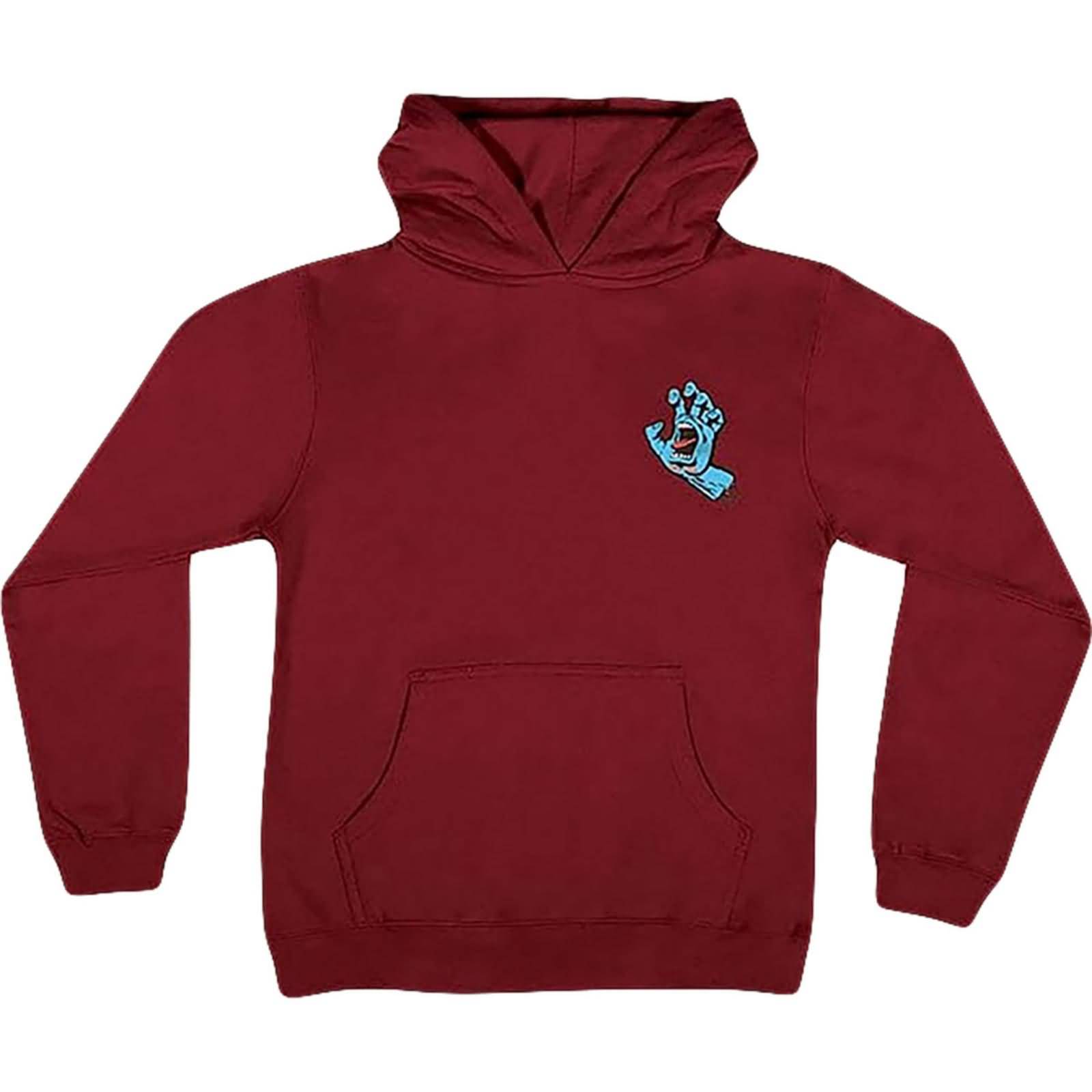 Santa Cruz Screaming Hand Youth Boys Hoody Pullover Sweatshirts-44251844 Santa Cruz Screaming Hand Youth Boys Hoody Pullover Sweatshirts-44251844