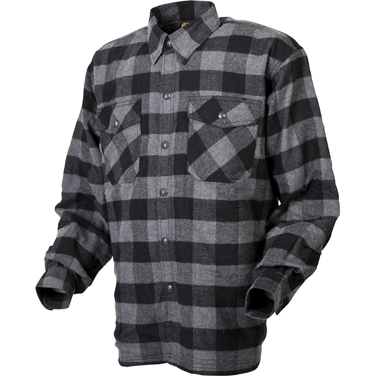 Scorpion EXO Covert Moto Flannel Men's Button Up Long-Sleeve Shirts-13403 Scorpion EXO Covert Moto Flannel Men's Button Up Long-Sleeve Shirts-13403