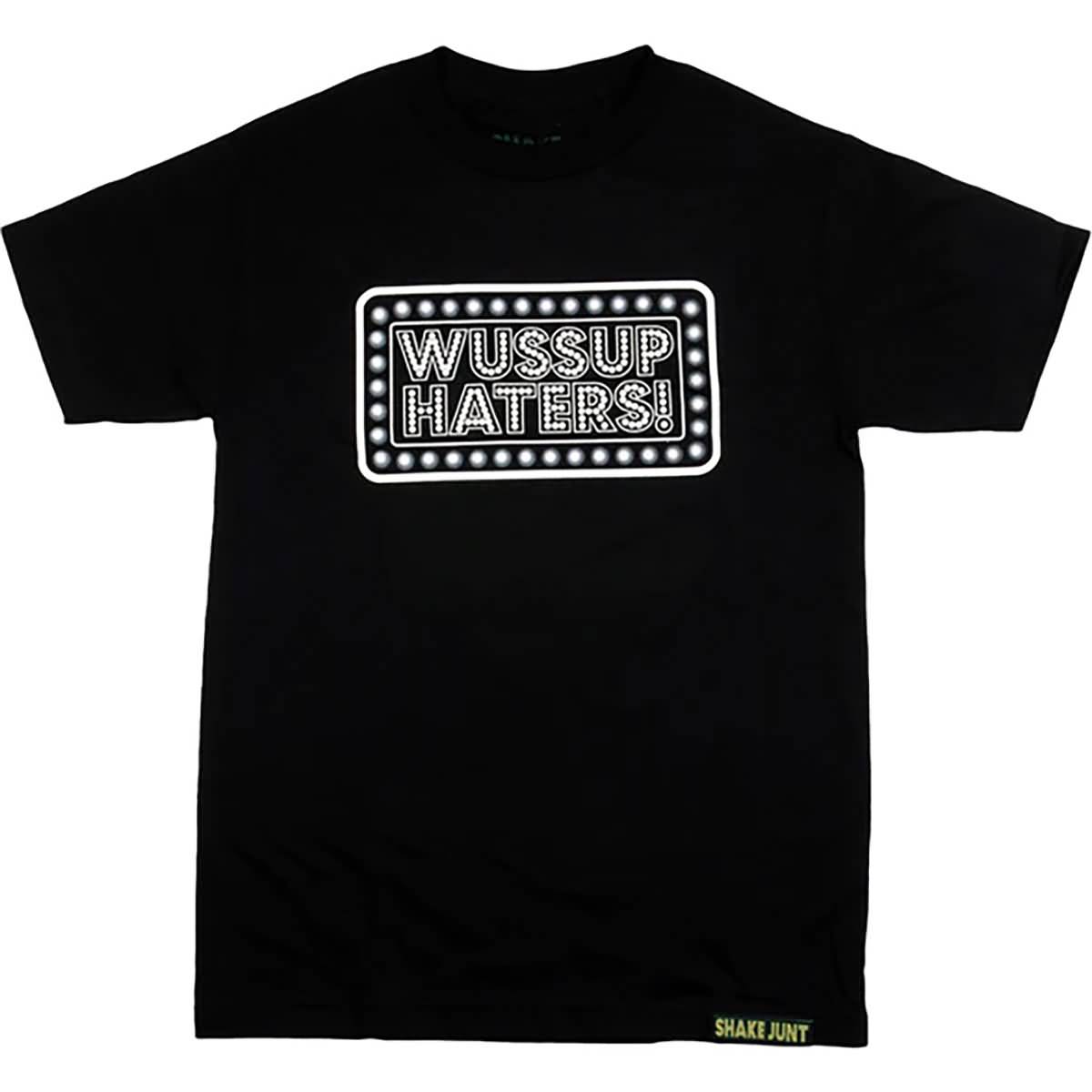 Shake Junt Wussup Logo Men's Short-Sleeve Shirts-02-30-0953 Shake Junt Wussup Logo Men's Short-Sleeve Shirts-02-30-0953