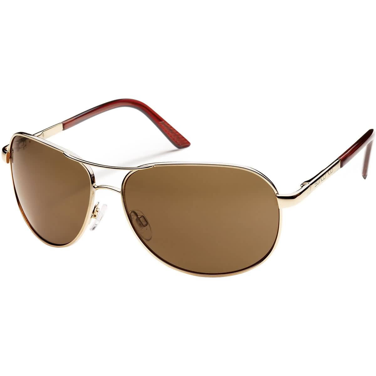 Suncloud Optics Aviator Adult Aviator Polarized Sunglasses-S-AVPPBRGD Suncloud Optics Aviator Adult Aviator Polarized Sunglasses-S-AVPPBRGD